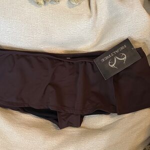 Realtree Brown Skirted Bikini Bottom NWT Swim Skirt